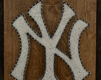 Custom Made to Order MLB New York Yankees String Art Board