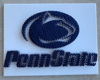 Custom Made to Order Penn State College University String Art Board