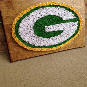 Custom Made to Order Green Bay Packers String Art Bild 3