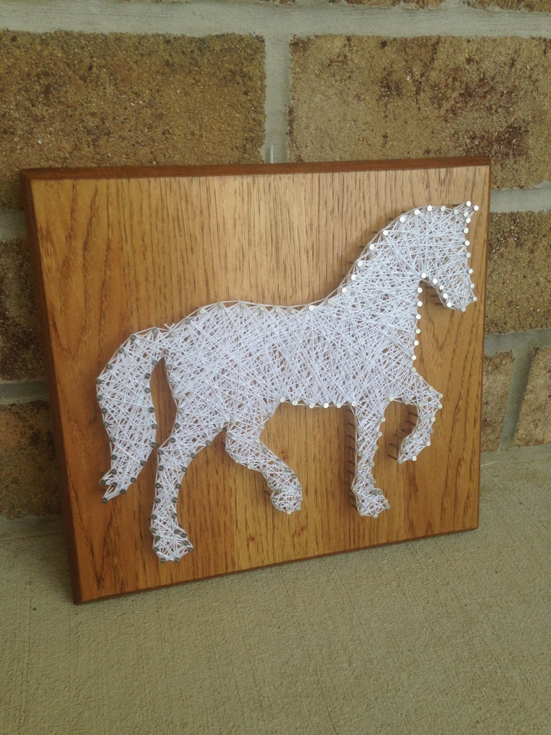 Made to Order Horse String Art Etsy