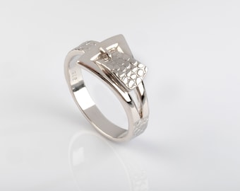 Belt ring 925  sterling silver