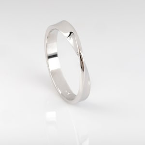Mobius Ring ,925 Sterling Silver 3,5 mm