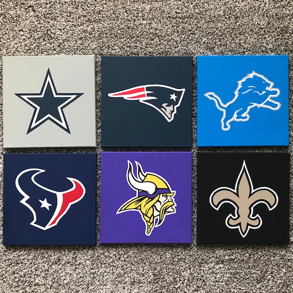 Nfl Painting Etsy