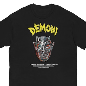 DEMONI SHIRT | Demons 1985 | Color version | Dario Argento, Lamberto Bava, Italo-horror (Made to order)