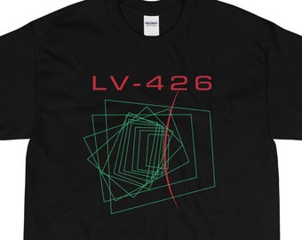 Alien planetoid- LV-426 - cyberpunk T-Shirt vintage clothes summer clothes  shirts graphic tees men graphic t shirts