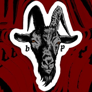 Black Phillip - The Witch movie sticker (Made to order)