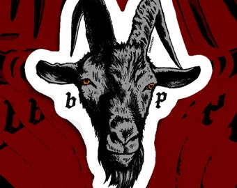 Black Phillip - The Witch movie sticker (Made to order)