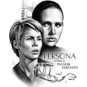 Cartel de PERSONA / Persona (1966) / Ingmar Bergman / Cartel de película alternativa / Impresión de arte / Cartel de película clásica / Suecia / Decoración moderna del hogar imagen 4