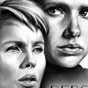 Cartel de PERSONA / Persona (1966) / Ingmar Bergman / Cartel de película alternativa / Impresión de arte / Cartel de película clásica / Suecia / Decoración moderna del hogar imagen 5