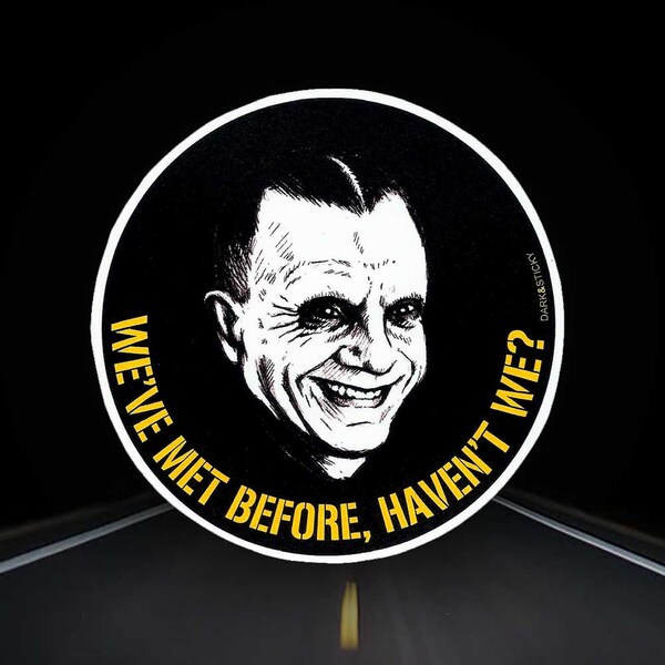 Lost Highway- Mystery Man sticker!