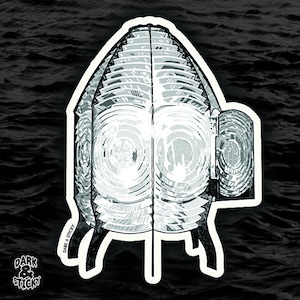 The Lighthouse movie sticker - Lamp lantern (Made to order)