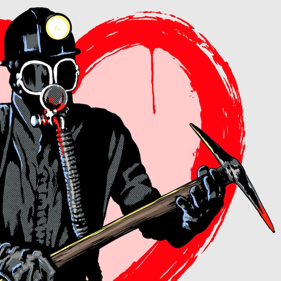 My Bloody Valentine Movie- Be Mine Mug 11oz- Valentine's Day