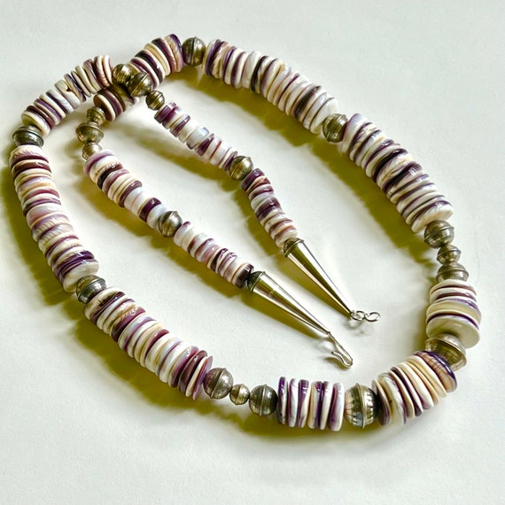 Navajo Sterling Silver Bench Beads &  East Coast … - image 3
