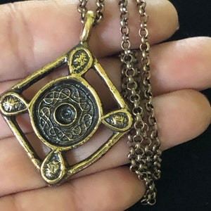 Lautz Tana Kopi Iron Age Silver Love Pendant