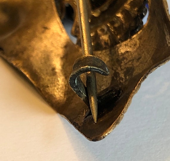 1925-1930: Antique Egyptian Revival Sash Pin (2.9… - image 6