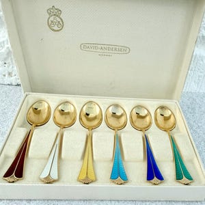 David Andersen Norway Sterling Spoon - Etsy