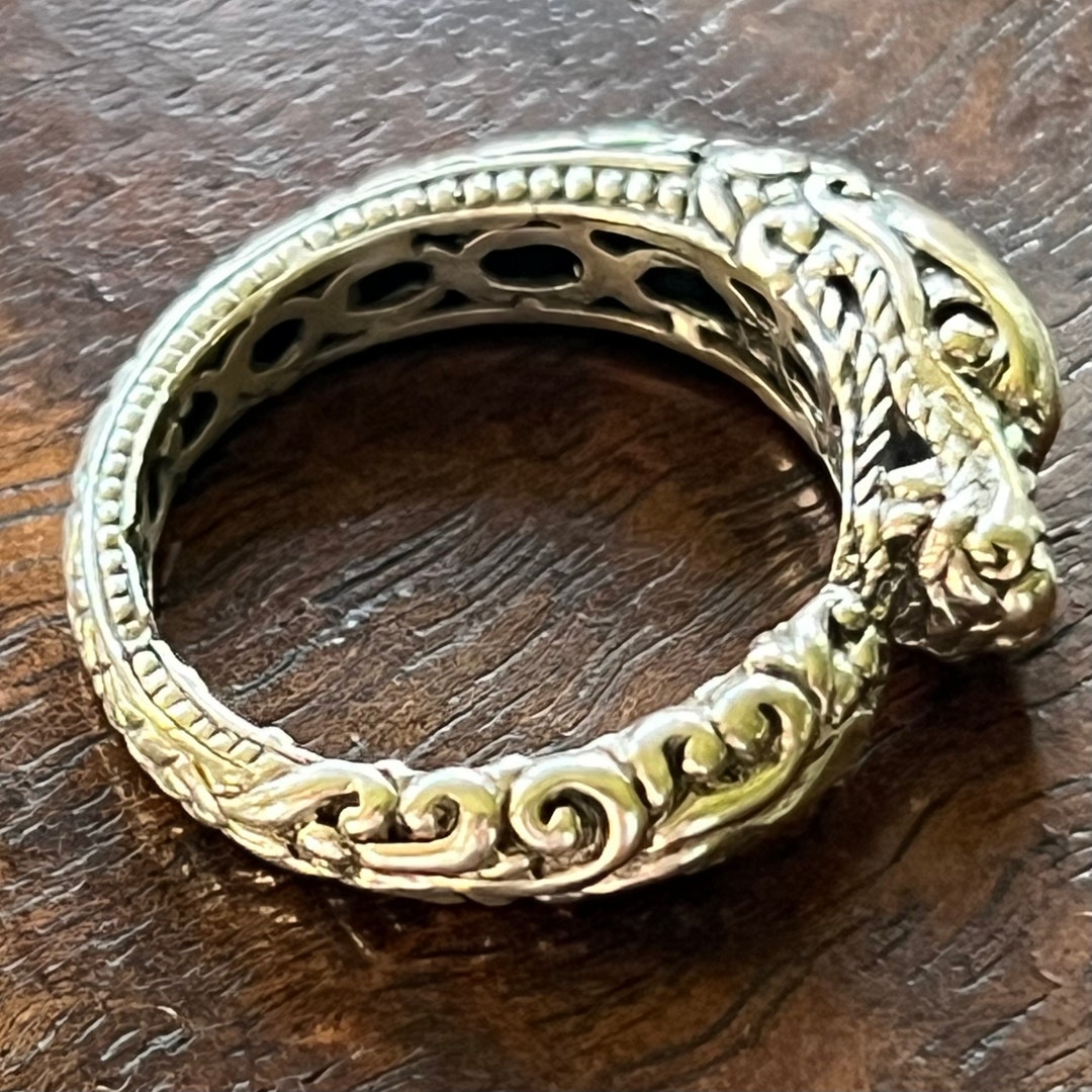Balinese Dragon Ring, Celebrate the Year of the Dragon (1990s, Sterling ...