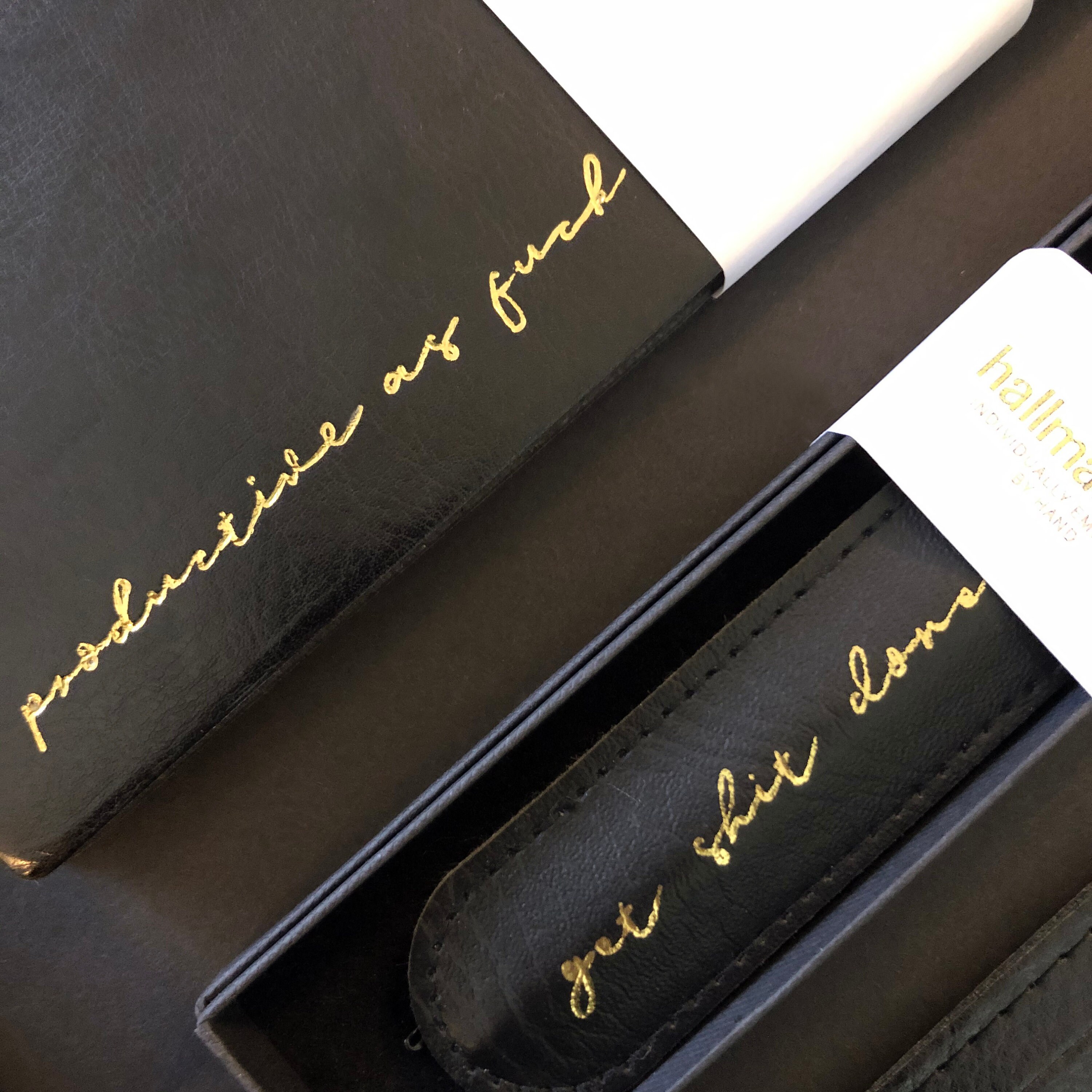 Personalised Hand Embossed Pen Set HEP001 Etsy UK