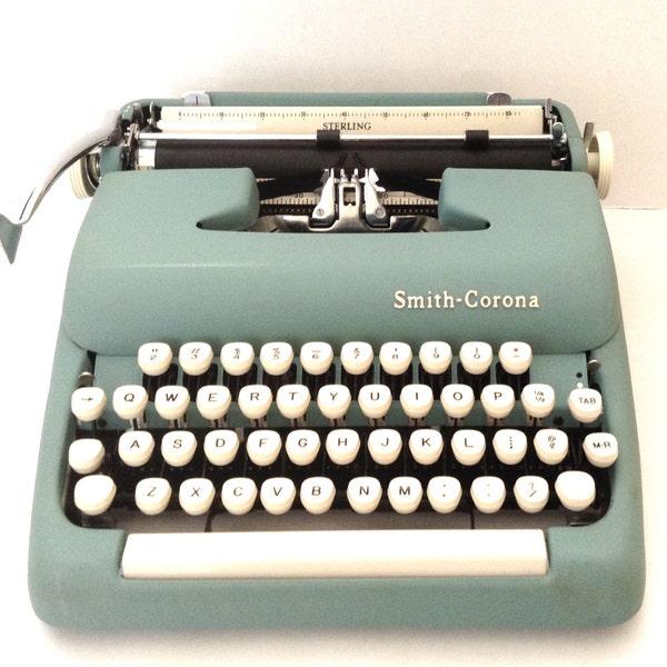 Smith Corona Sterling Manual Portable Typewriter