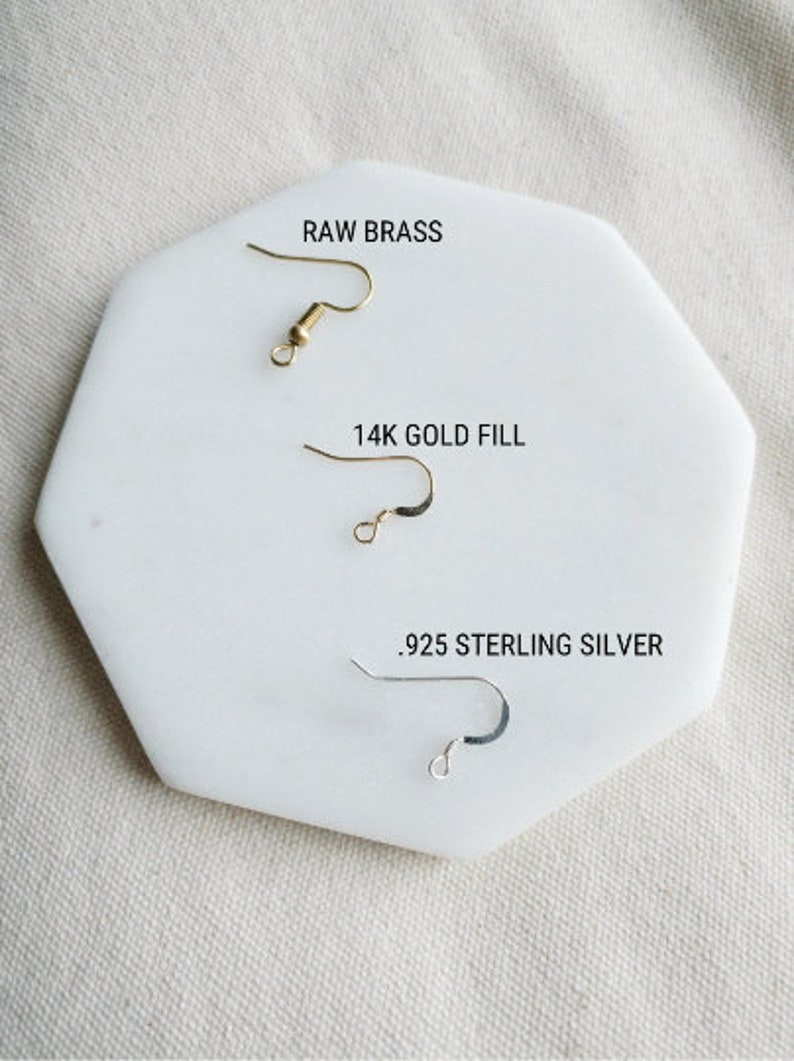 Brass Half Moon Earrings, Brass Circle Statement Earrings, Gold Jewelry, Modern Minimalist Earrings image 8