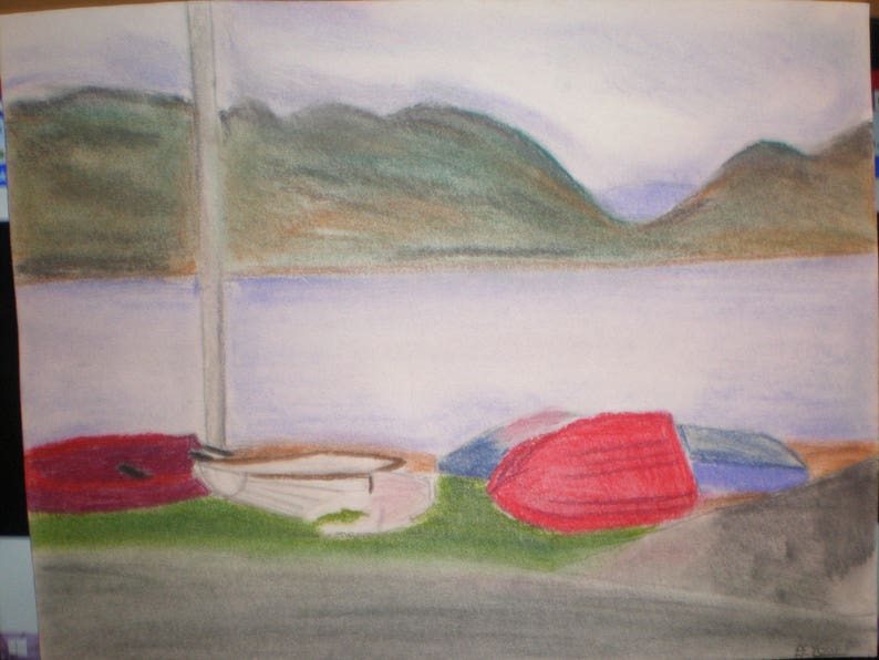 Diabaig boats Scotland