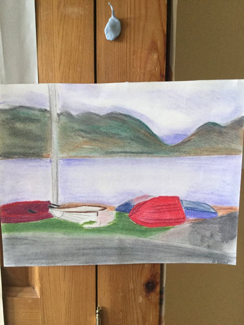 Diabaig boats Scotland