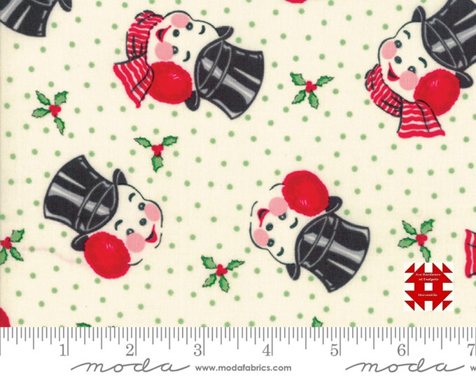 Moda Sweet Christmas by Urban Chik Snowmen on Cream item 31152 11 Out