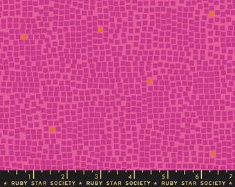 Pixel by Rashida Coleman-Hale for Ruby Star Society - Pixel Print in Berry (Item # RS1046 34) - yardage