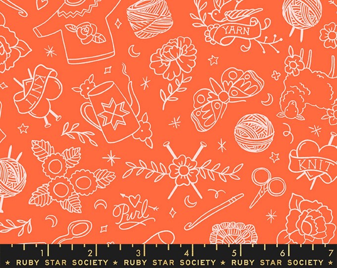 Purl by Sarah Watts for Ruby Star Society - Yarn Flash Print in Florida ...