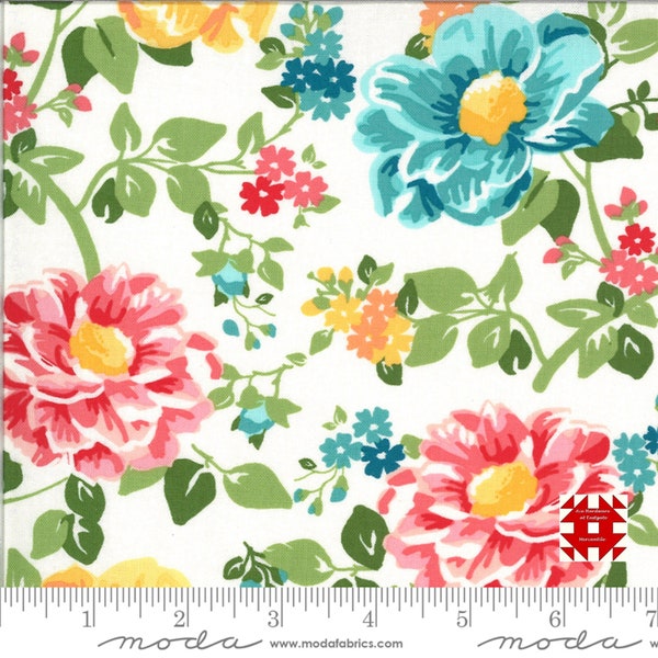 Moda Homestead by April Rosenthal - Large Multi Floral Item # 24090 11