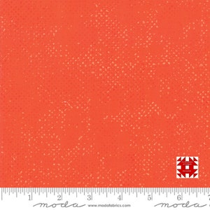 Moda Spotted in Mango (Item # 1660 66) by Zen Chic - yardage