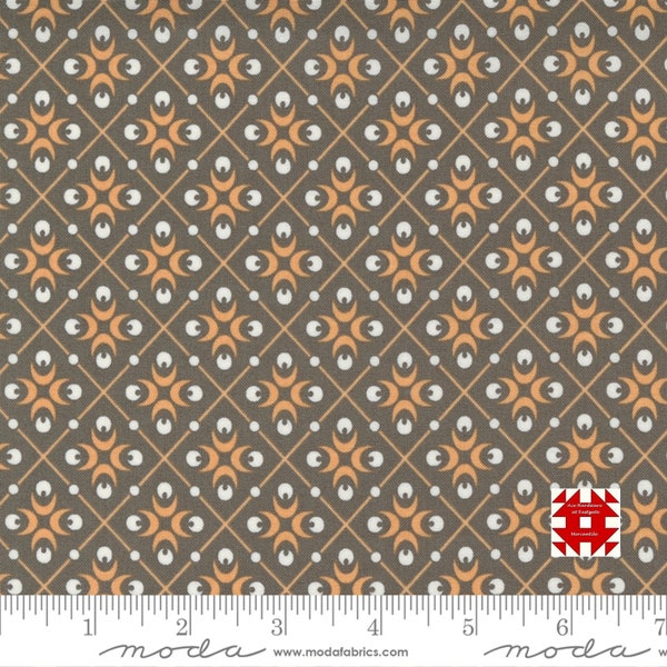 Moda Pumpkins and Blossoms by Fig Tree & Co - Harlequin Blender Geometric in Pebble (Item # 20423 17) - yardage