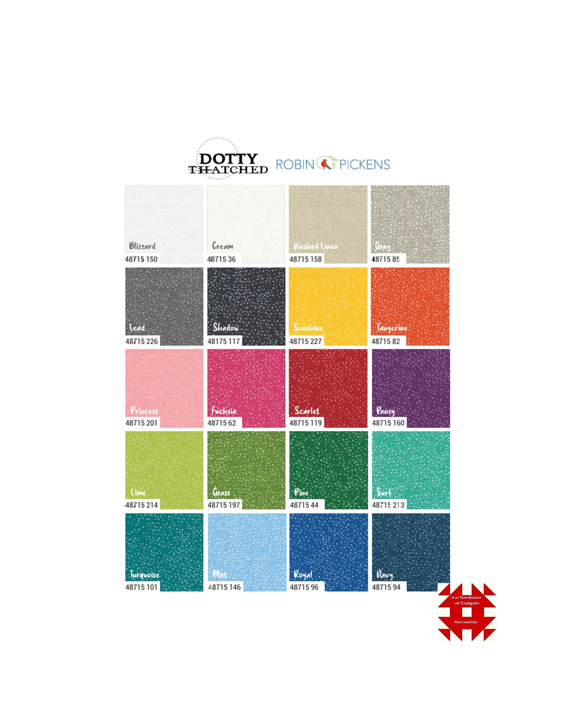 Moda Dotty Thatched Fat Quarter Bundle by Robin Pickens - Etsy