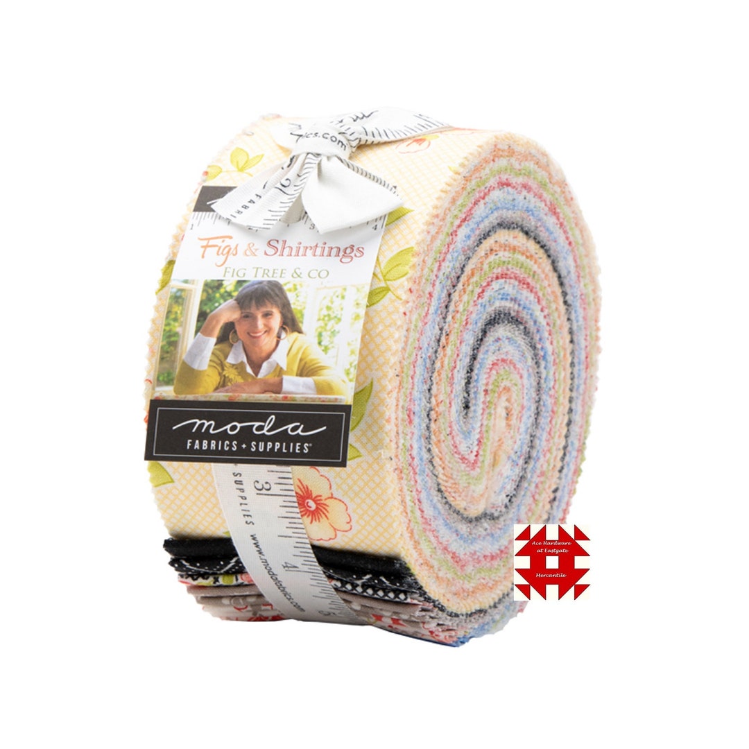 Moda Figs and Shirtings Jelly Roll by Joanna Figueroa for Fig Tree & Co ...