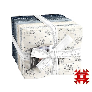 Moda Snowman Gatherings IV Fat Quarter Bundle by Primitive Gatherings