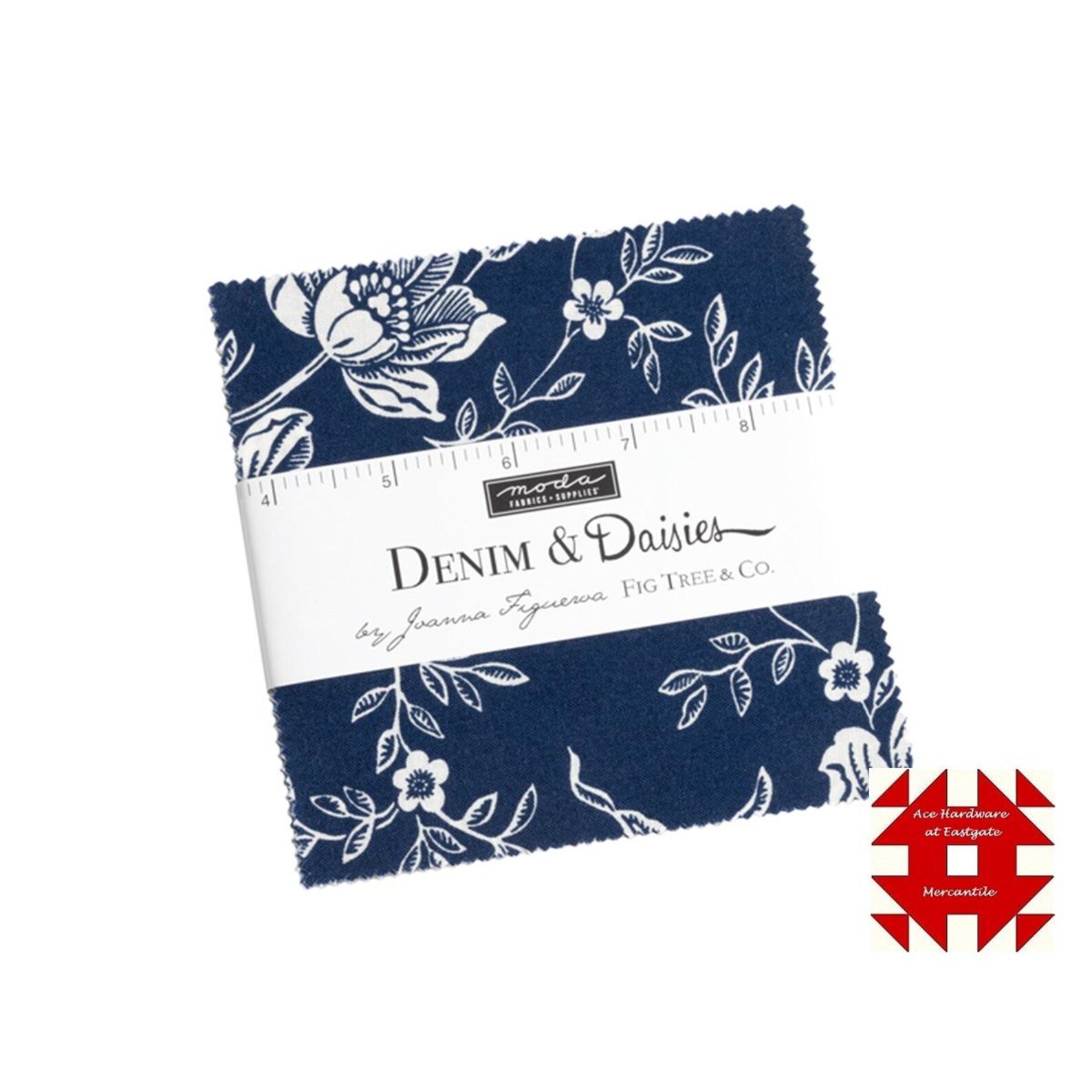 Moda Denim & Daisies Charm Pack by Joanna Figueroa for Fig Tree - Etsy