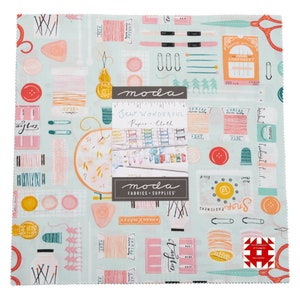Moda Sew Wonderful Layer Cake di Paper and Cloth Design Studio