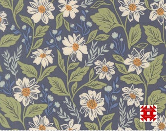 Moda True Love by Lella Boutique - Romance Blooms Floral Print on Twilight (Item # 5260 13) - yardage