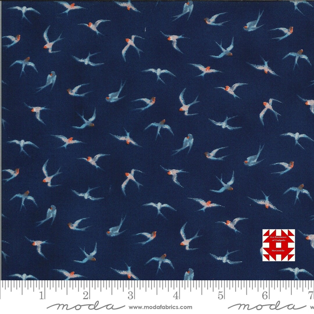 Moda Lulu by Chez Moi - Flying High in Navy (item # 33583 11) - Yardage ...