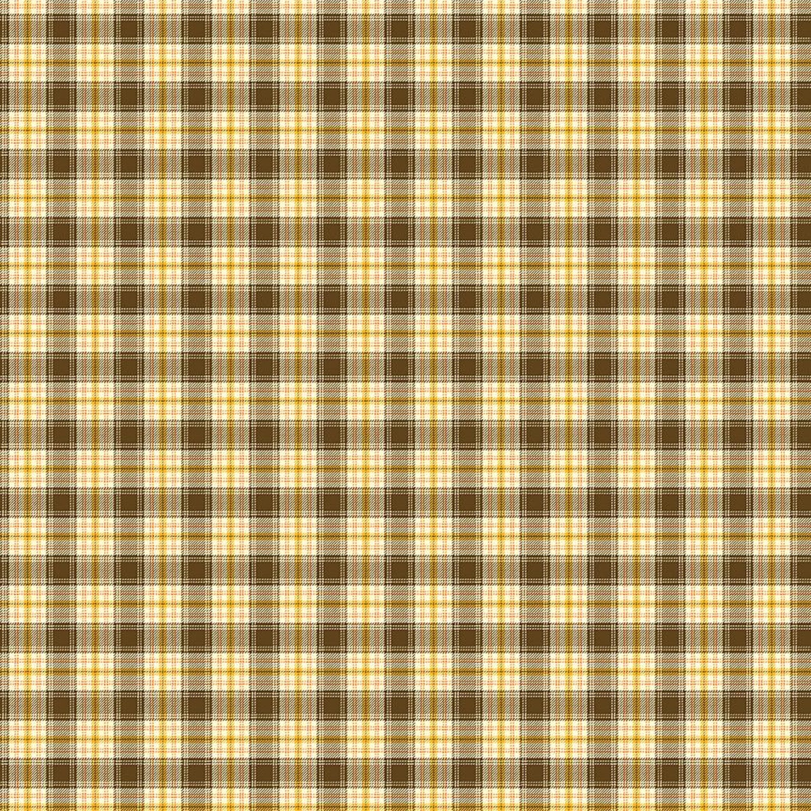 Riley Blake Designs Adel in Autumn by Sandy Gervais - Autumn Plaid ...