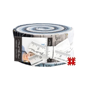 Moda Bluish Jelly Roll by Brigitte Heitland for Zen Chic