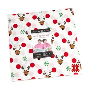 Moda Reindeer Games Layer Cake by Me and My Sister Designs