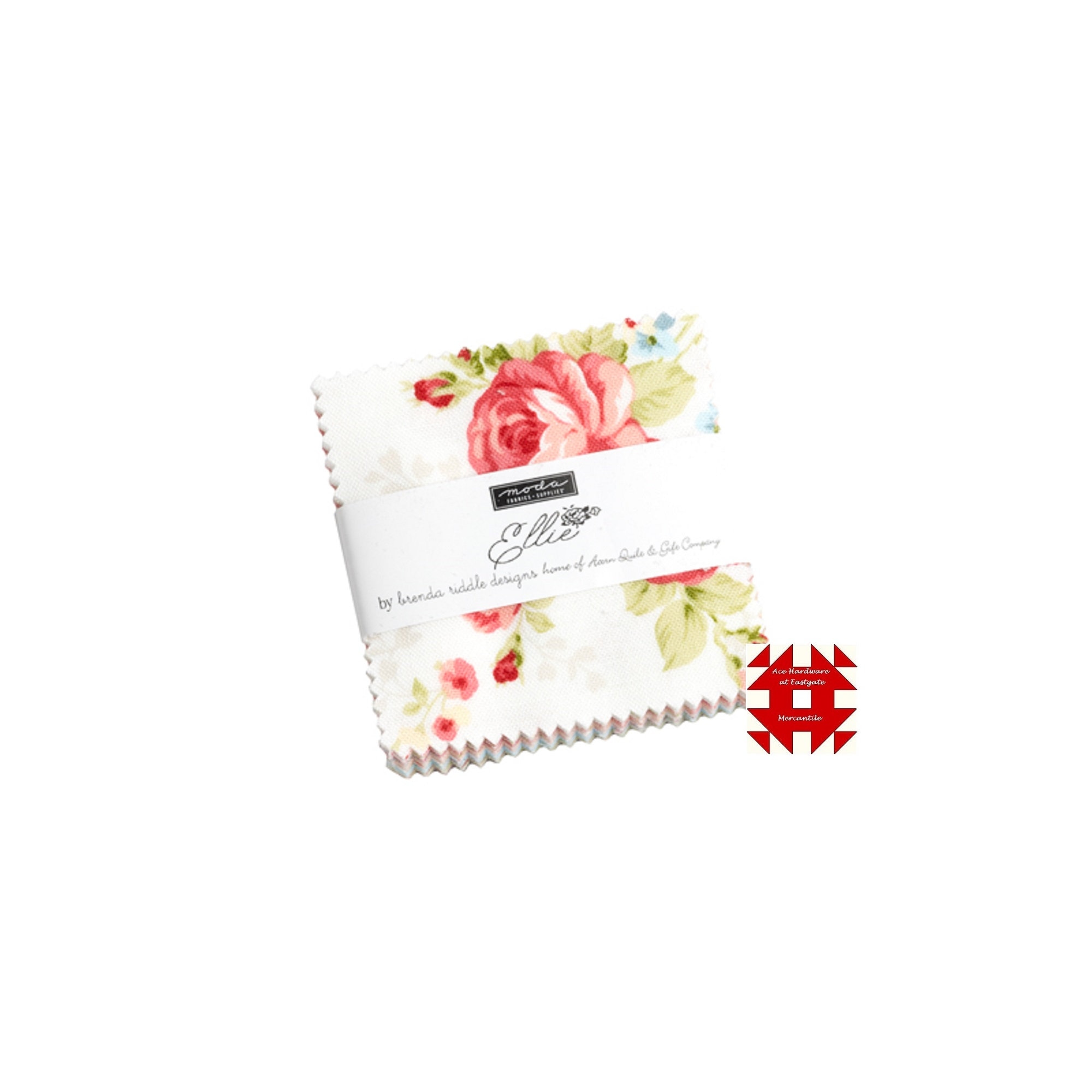 Moda Ellie Mini Charm Pack by Brenda Riddle Designs for Acorn Quilt and Gift Company