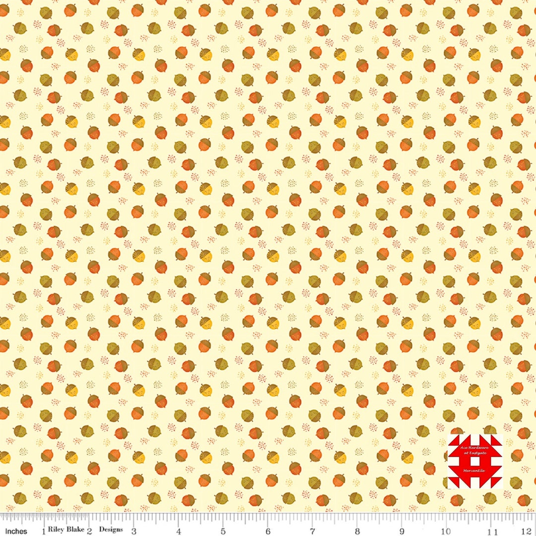 Riley Blake Designs Adel in Autumn by Sandy Gervais - Autumn Acorn ...