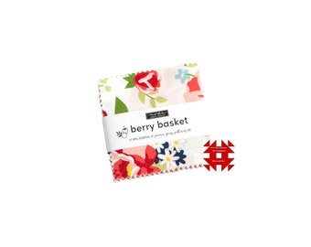 Moda Berry Basket Mini Charm Pack by April Rosenthal of Prairie Grass Patterns