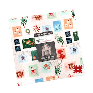 Moda Tiny Christmas Layer Cake von Lizzy House
