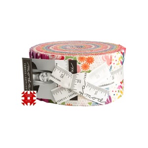 Moda Zinnia Jelly Roll by April Rosenthal of Prairie Grass Patterns