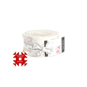 Moda 3 Sisters Favorites Vintage Linens Jelly Roll by 3 Sisters