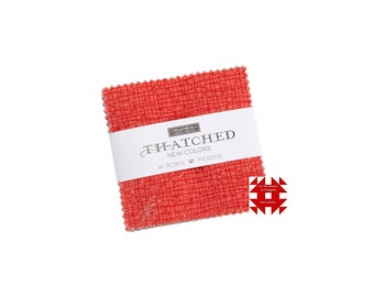 Moda Thatched New Colors Mini Charm Pack by Robin Pickens - set of 25