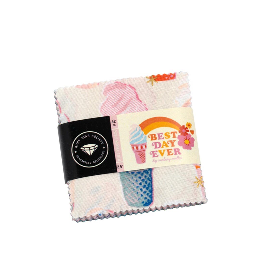 Ruby Star Society Best Day Ever Mini Charm Pack Pack by Melody Miller ...